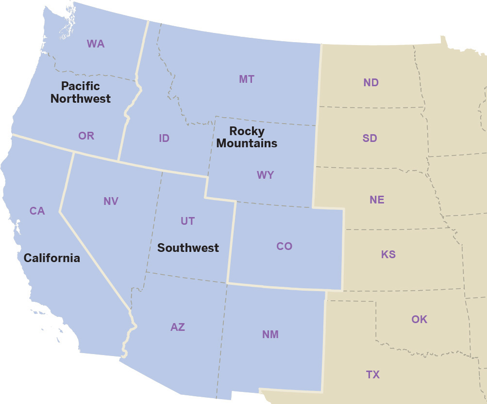 Lonely Planet Western USA 6 Travel Guide - photo 3