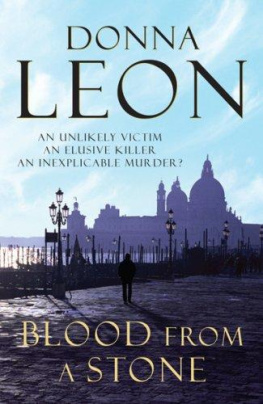 Donna Leon Blood from a Stone