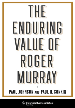 Professor Paul Johnson - The Enduring Value of Roger Murray