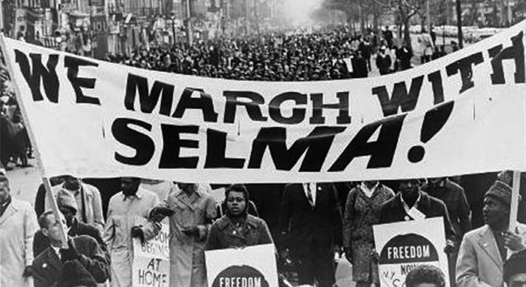 In the 1960s in Selma Alabama people marched in support of equal voting - photo 11