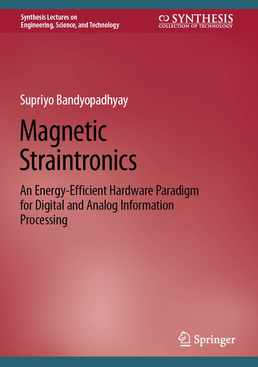 Book cover of Magnetic Straintronics Synthesis Lectures on Engineering - photo 1