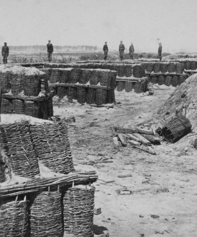 Inside Fort Stedman Petersburg Virginia April 2 1865 Library of Congress - photo 3