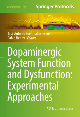 José Antonio Fuentealba-Evans Dopaminergic System Function and Dysfunction: Experimental Approaches