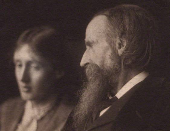 Woolf with her father in 1902 THE VOYAGE OUT First published in England - photo 12