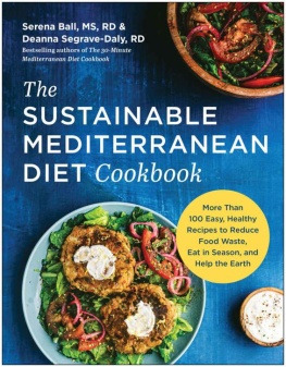 Serena Ball The Sustainable Mediterranean Diet Cookbook