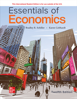 Bradley R. Schiller - Essentials of Economics