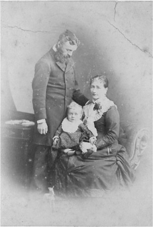 Mr and Mrs George Wharton Robinson and their son Geoffrey born 1879 C E - photo 12