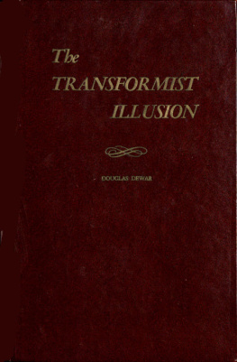 Douglas Dewar - The Transformist Illusion
