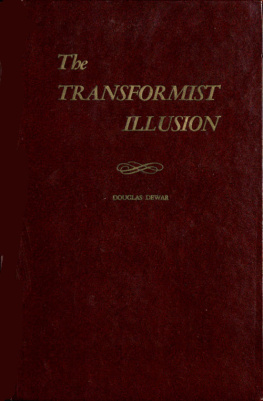 Douglas Dewar The Transformist Illusion