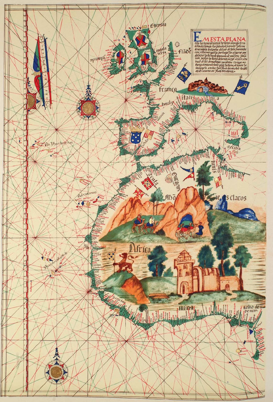 2 Portuguese map of West Africa c 1563 Mina refers to the region and to So - photo 15