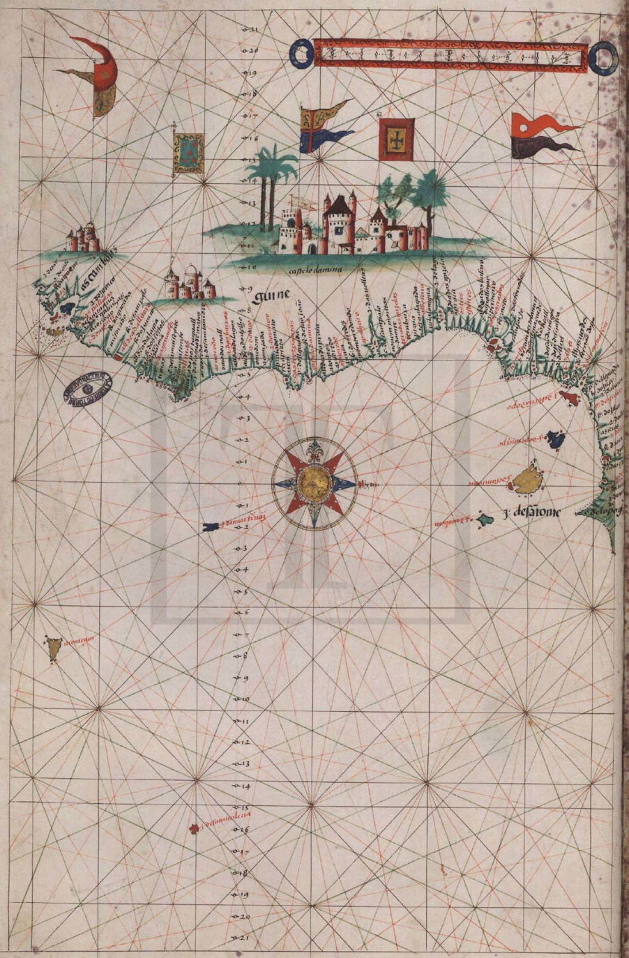 1 Map of West Africa and the Mina Coast featuring So Jorge da Mina c 1560 - photo 14