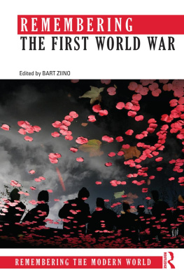 Bart Ziino - Remembering the First World War