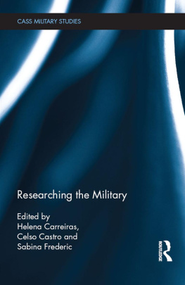 Helena Carreiras - Researching the Military