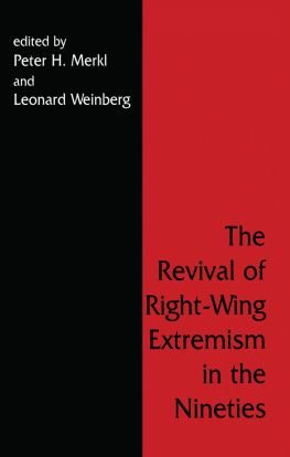 Peter H. Merkl - The Revival of Right Wing Extremism in the Nineties