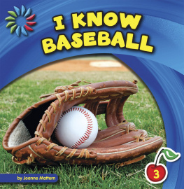 Joanne Mattern - I Know Baseball