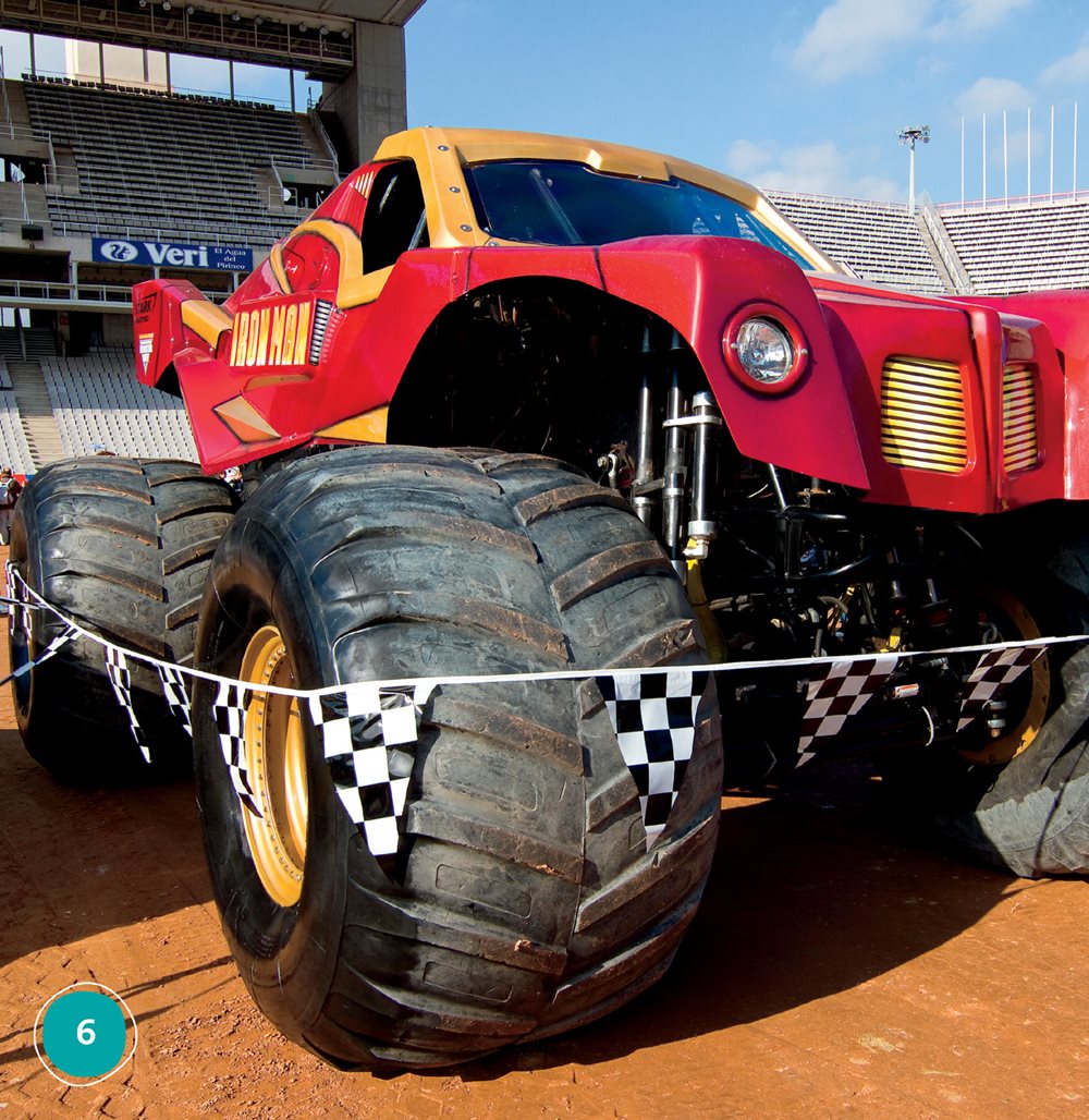 Monster trucks are heavy They are tall Each one is taller than a - photo 6