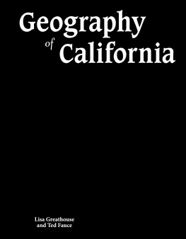 Lisa Greathouse - Geography of California
