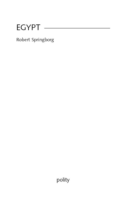 Copyright page Copyright Robert Springborg 2018 The right of Robert Springborg - photo 2