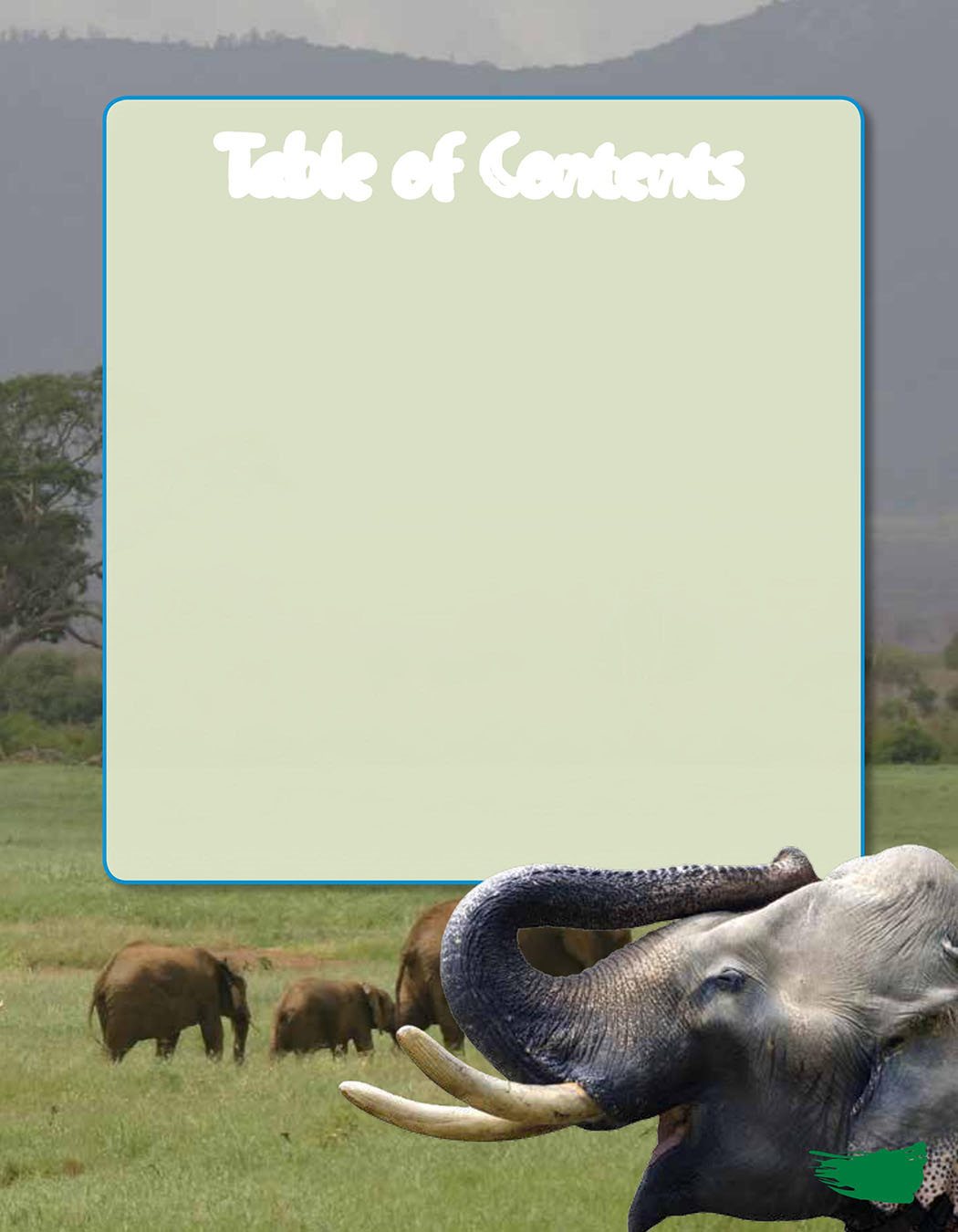 Table of Contents Inside the Grasslands - photo 5