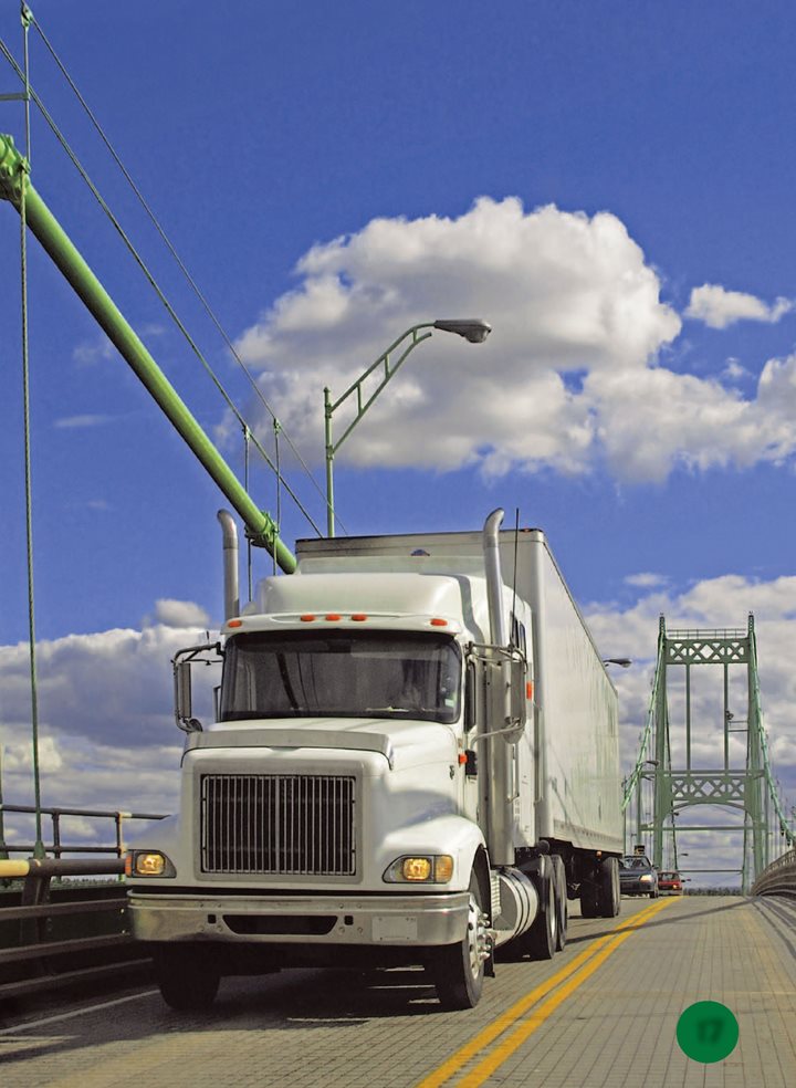 Big rigs cross bridges and climb mountains Snow and ice wont stop this - photo 18