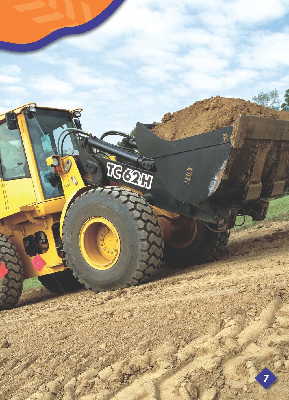 An earth mover dumps dirt Then the earth mover goes back for another - photo 6