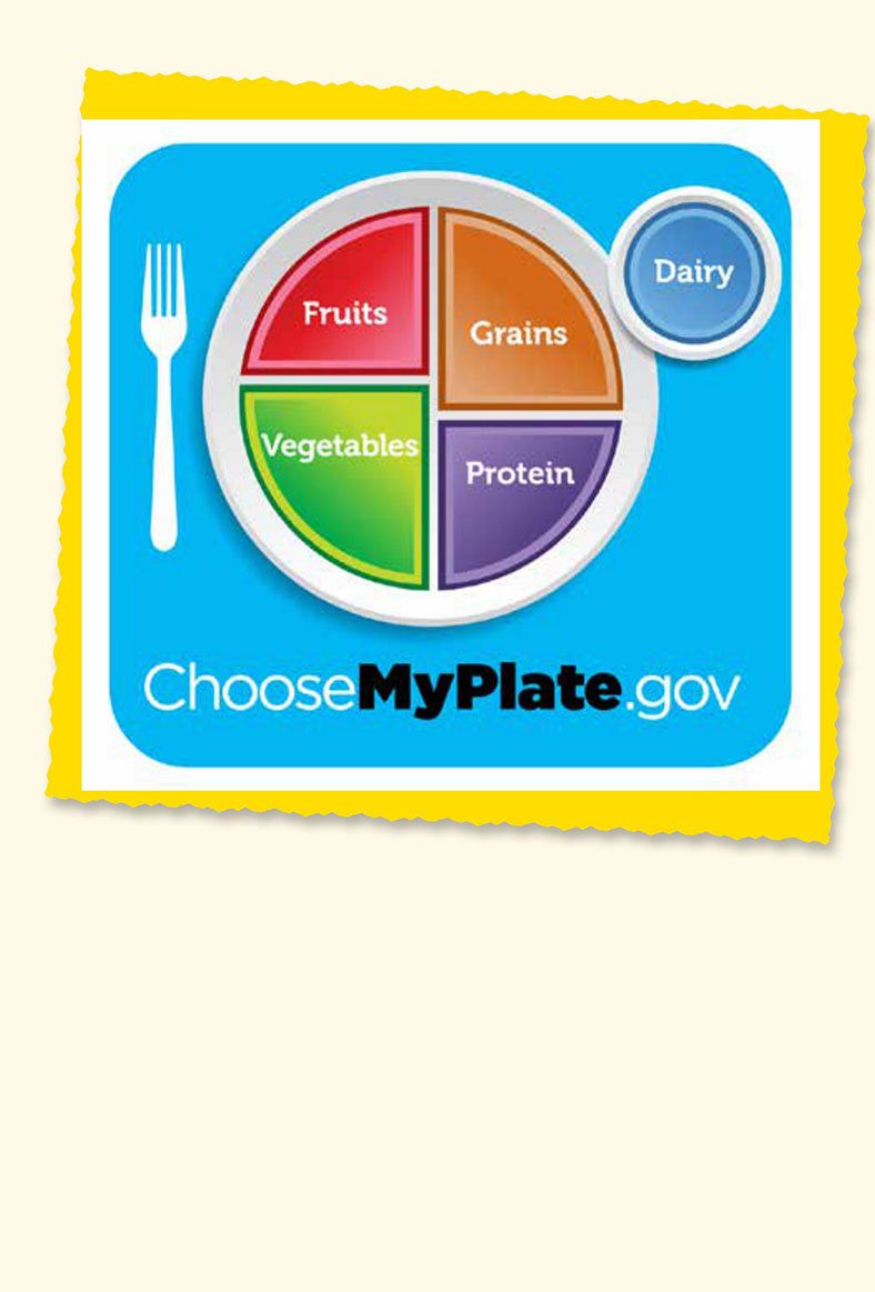 How do you know what food is right The food plate will help you Each - photo 14