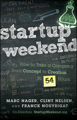 Marc Nager - Startup Weekend: How to Take a Company From Concept to Creation in 54 Hours
