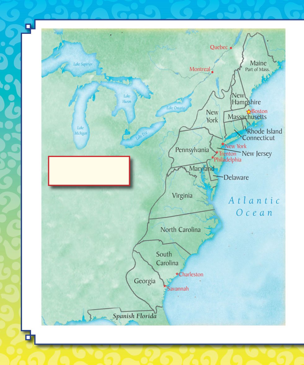 The Thirteen Colonies Long Ago but Not So Far Away I t is the - photo 6
