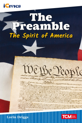 Lorin Driggs - The Preamble: The Spirit of America