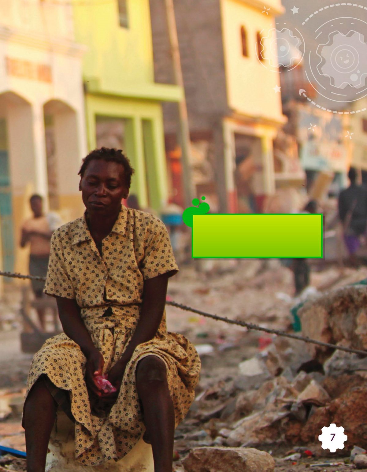 Almost one-third of the people in Haiti were affected by the earthquake - photo 9