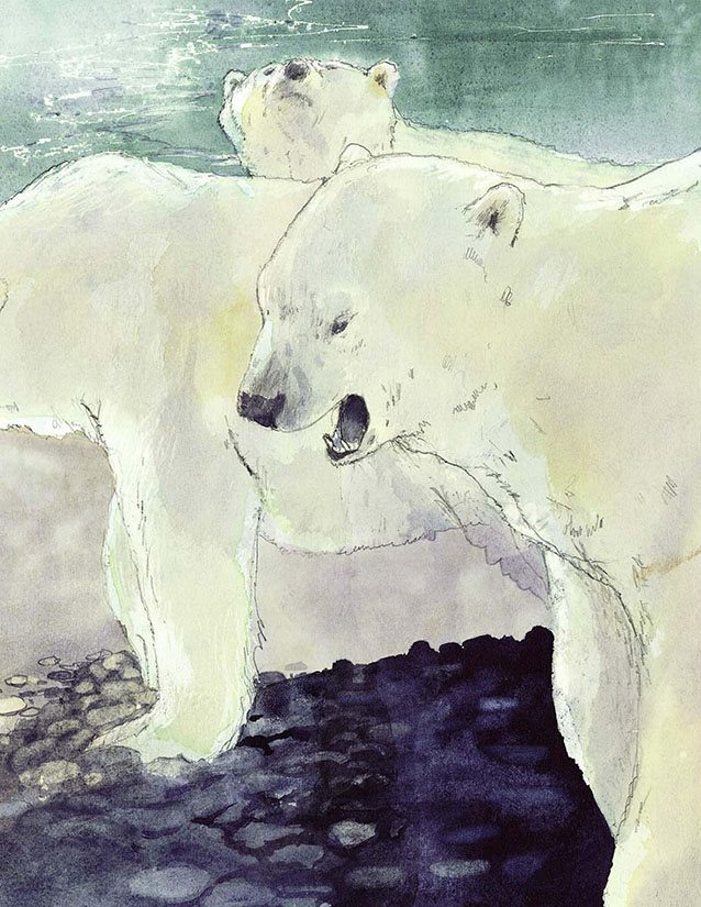 Its early October The polar bears have spent the summer on Wrangel Island - photo 7