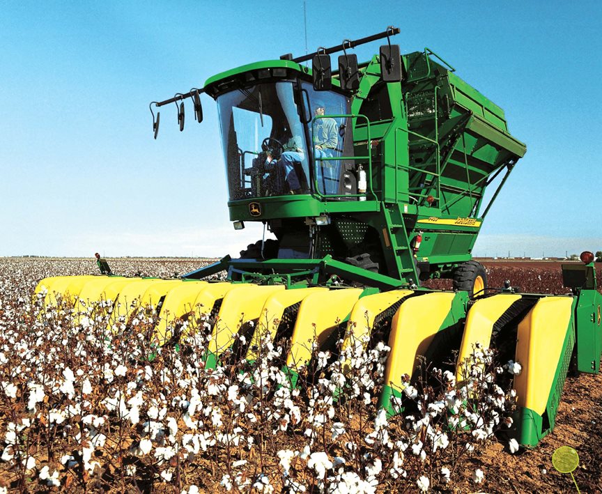 The cotton is cleaned The cotton is sent through a cotton gin A cotton gin - photo 7