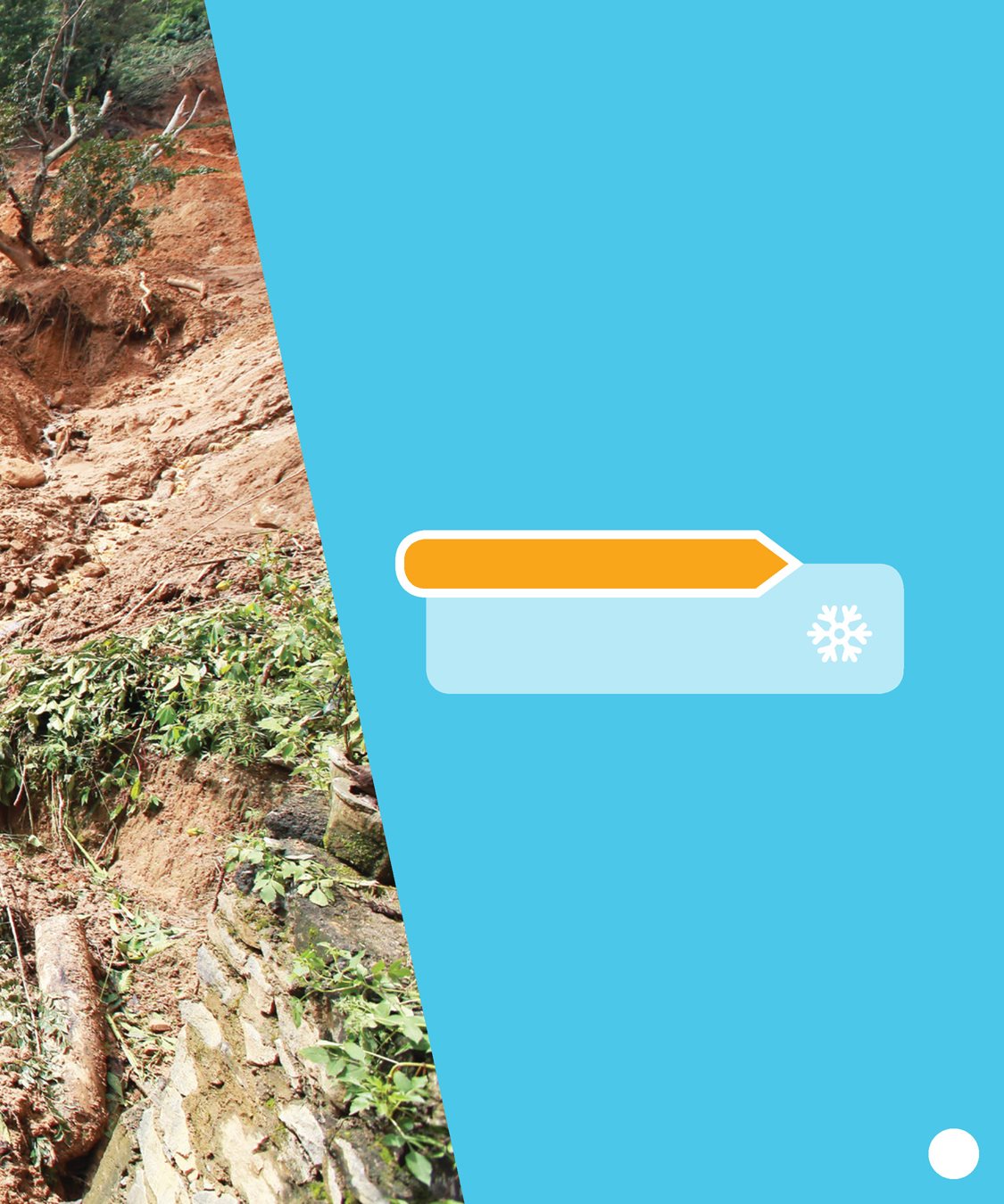 A landslide happens when a large amount of rock earth and other material - photo 9