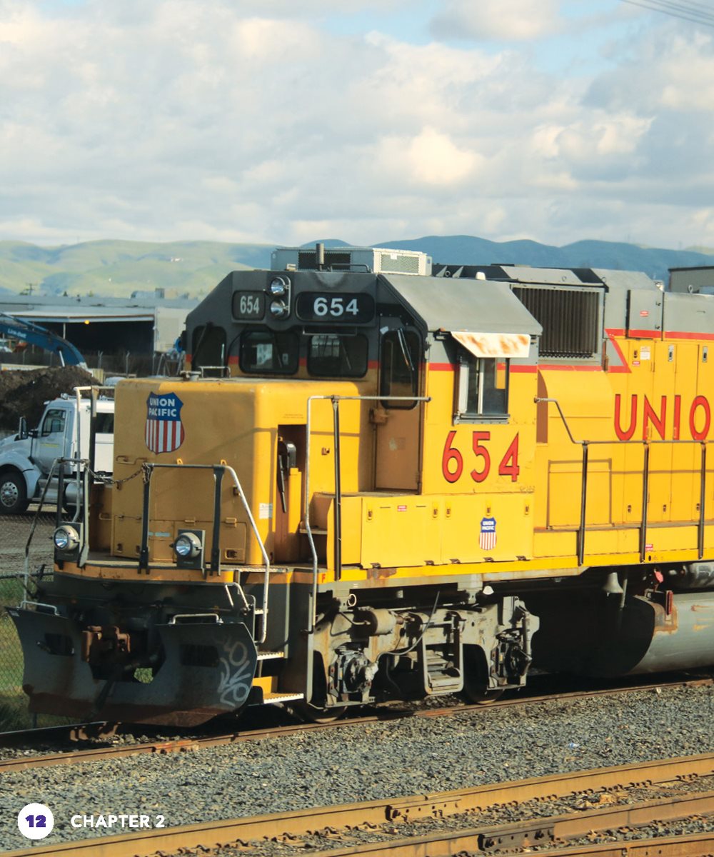 The largest kind of diesel locomotive was the Centennial They were built - photo 12