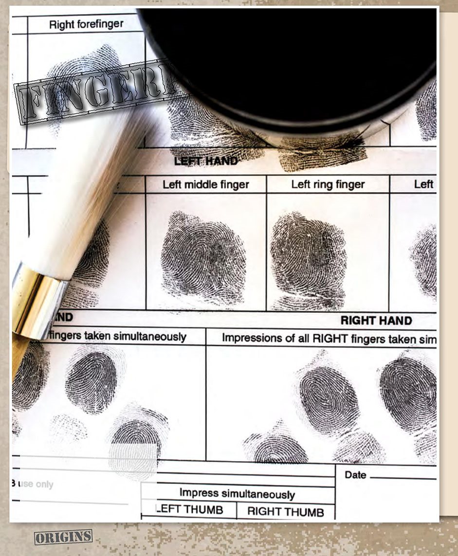 FINGERPRINTING 2 Whodunnit Fingerprinting All ngerprints are unique and - photo 2