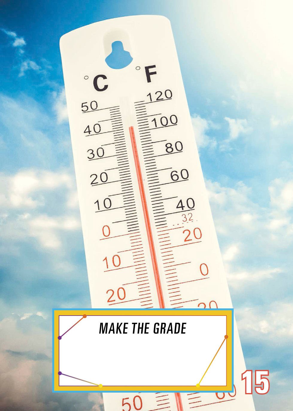 MAKE THE GRADE The unit scientists use to talk about an amount of heat is the - photo 17