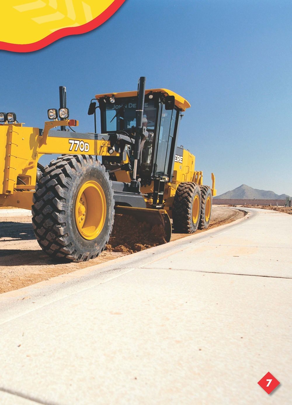 A grader has a long blade the broad flat part of agrader used to scrape and - photo 6