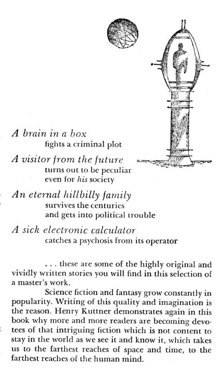 Abrain in a box fightsa criminal plot Avisitor from the future turnsout - photo 2