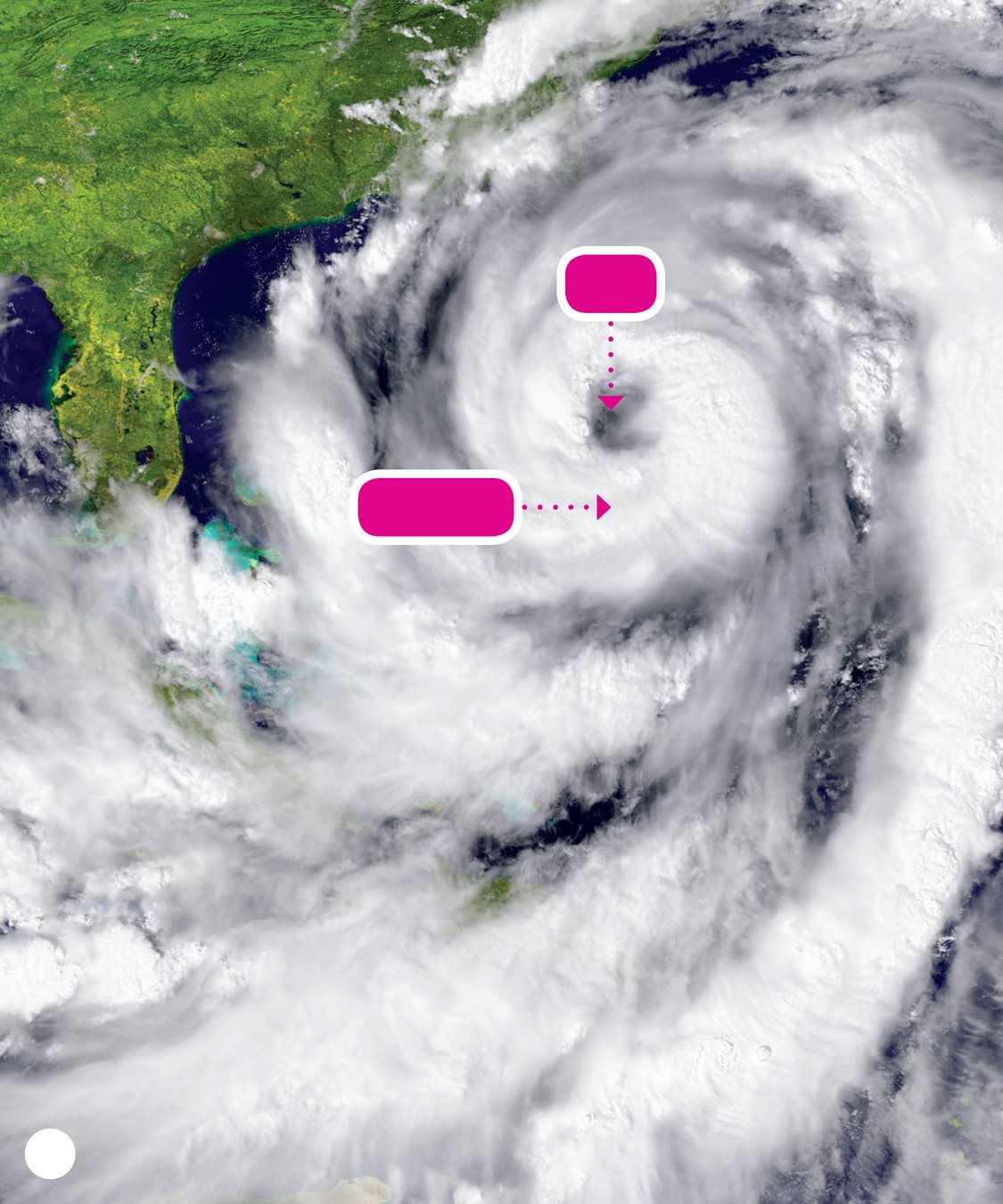 eye eyewall 12 CHAPTER 2 As a hurricane forms it pulls in ocean water - photo 12