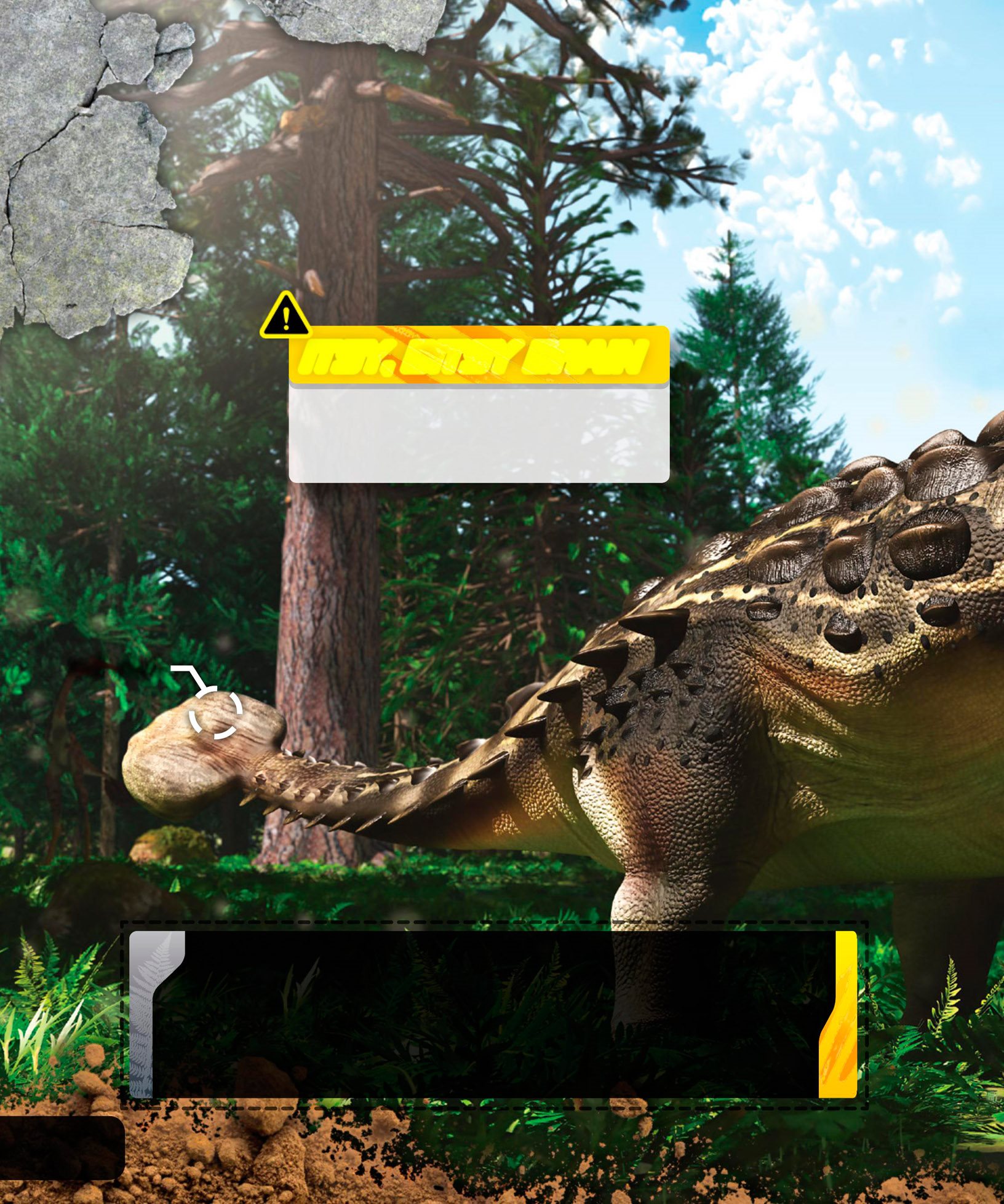 Itsy Bitsy Brain The ankylosaurus was a huge dinosaur But it had a tiny - photo 8