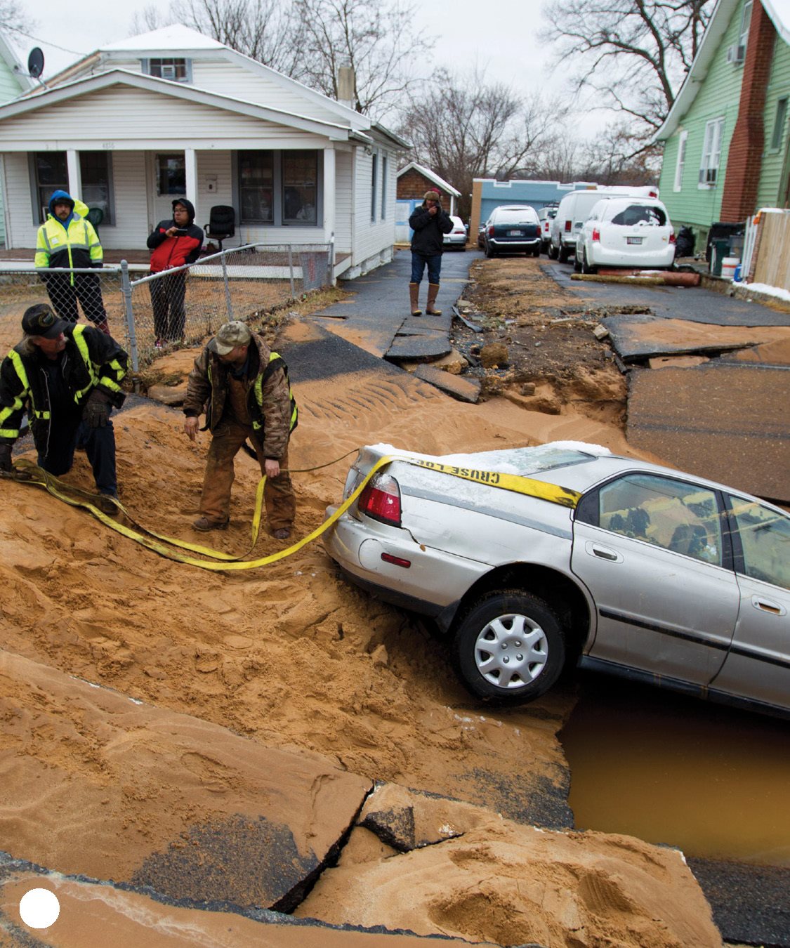 CHAPTER 1 Humans cause sinkholes too Mining creates empty areas in - photo 10