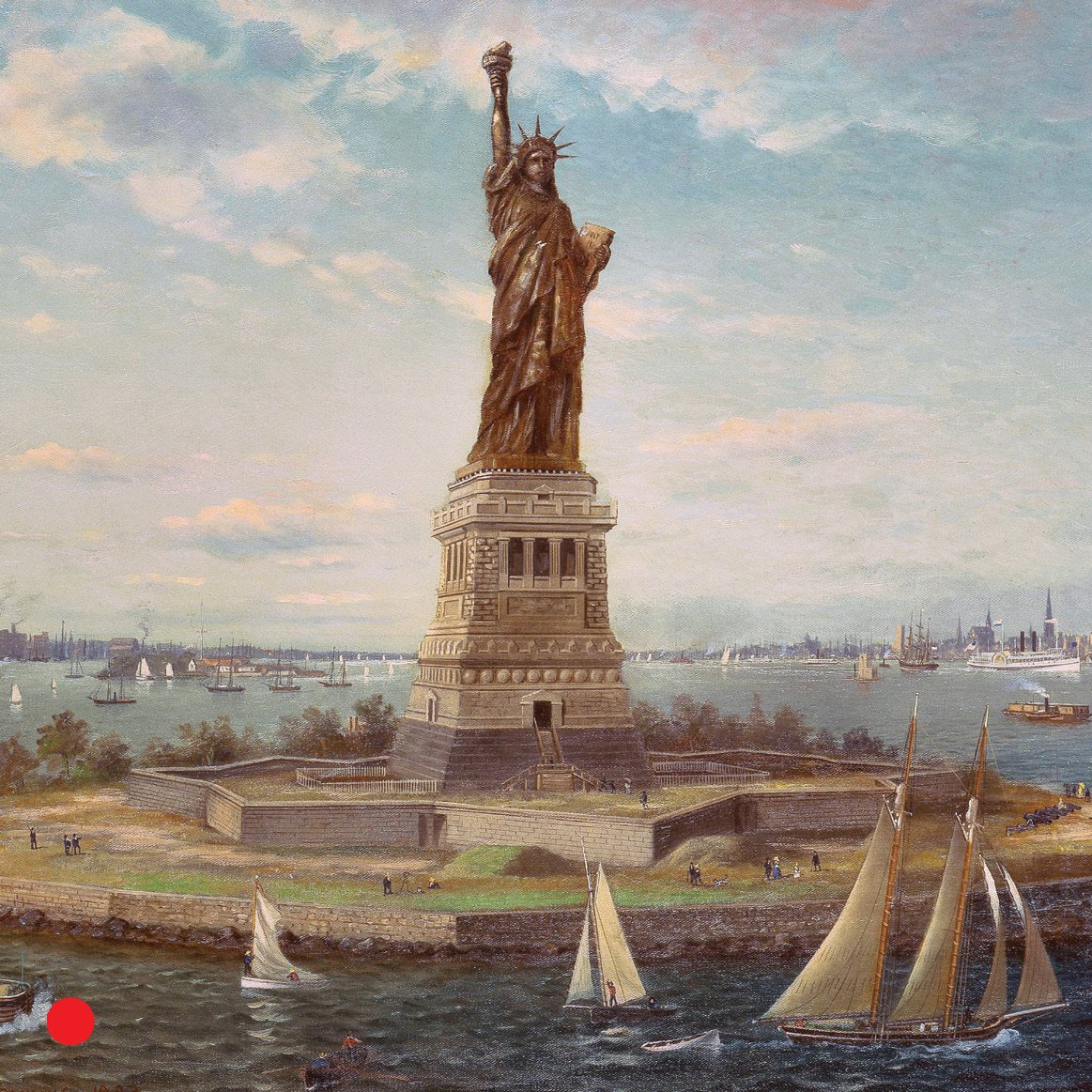 It was 1886 She was a gift to America She is a symbol of freedom - photo 10