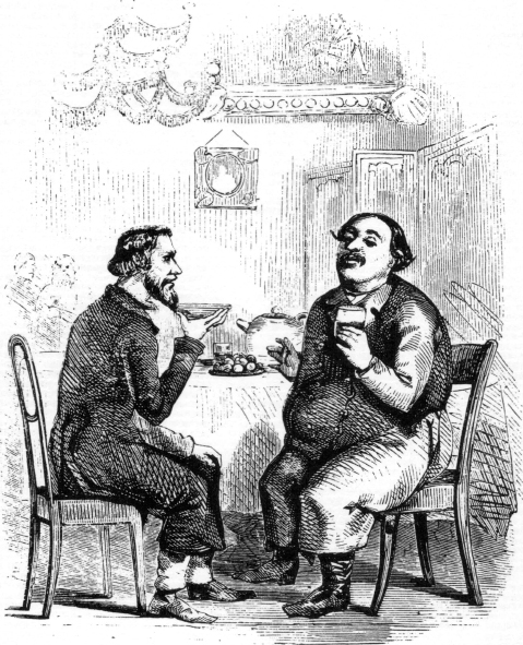 MERCHANT AND CLERK From a Russian Caricature RUSSIA BY A RECENT - photo 4