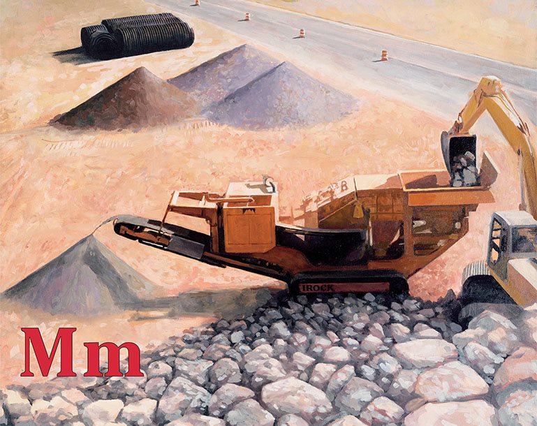 M is for Mobile Rock Crusher Mobile means that something can move from one - photo 17