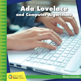 Ellen Labrecque - Ada Lovelace and Computer Algorithms