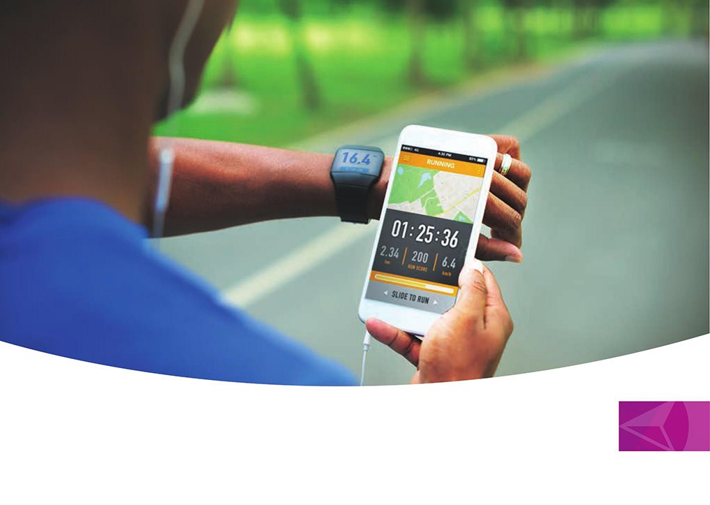 Some apps help runners keep track of how far they have gone An app is a - photo 7