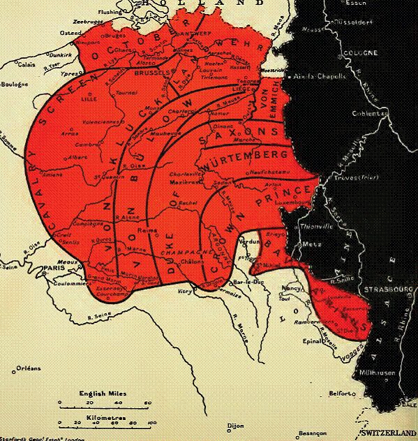 I From Lige To The Marne i From Lige to the Scheldt The German advance - photo 2