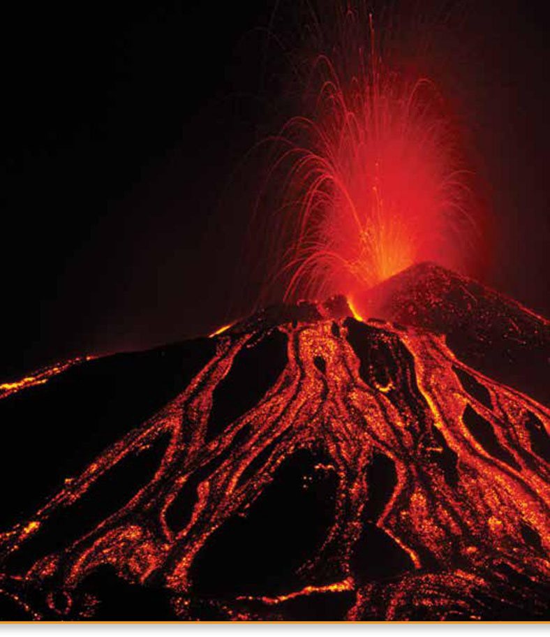 Today we know that volcanoes are a part of nature Scientists work hard - photo 8