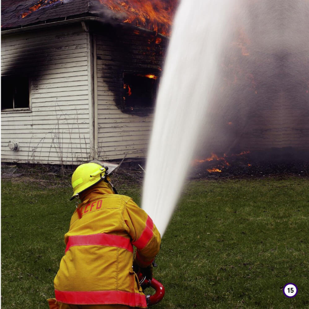 Firefighters use ladders too They rescue people They give first - photo 17