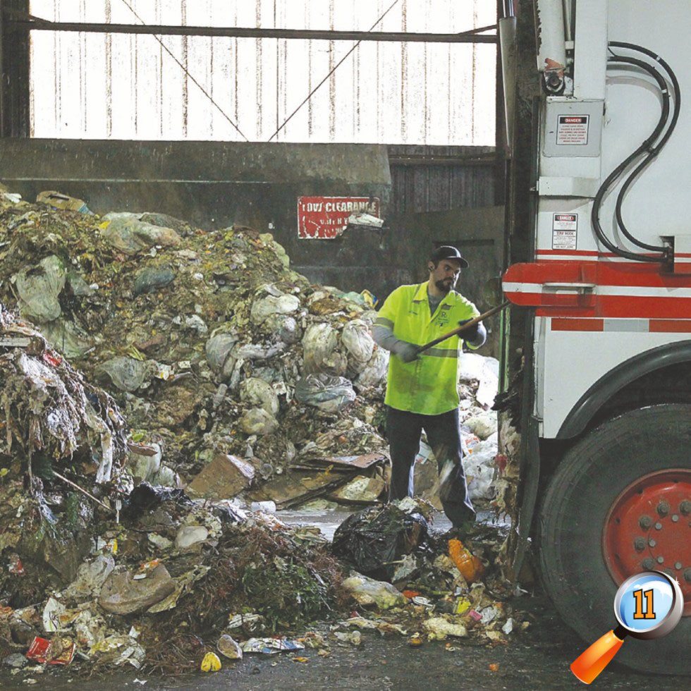 Sorting Garbage At transfer stations some types of garbage are removed - photo 13